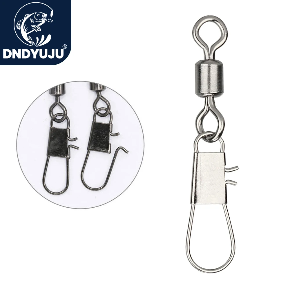 Fishing Equipment Used - DNDYUJU 50 adet Balıkçılık Konektörü Döner