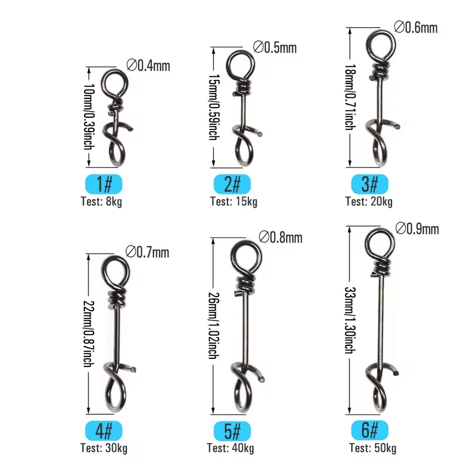 50 adet 10mm ~ 33mm paslanmaz  - Fishing Equipment Fly incelemesi ve fiyatı