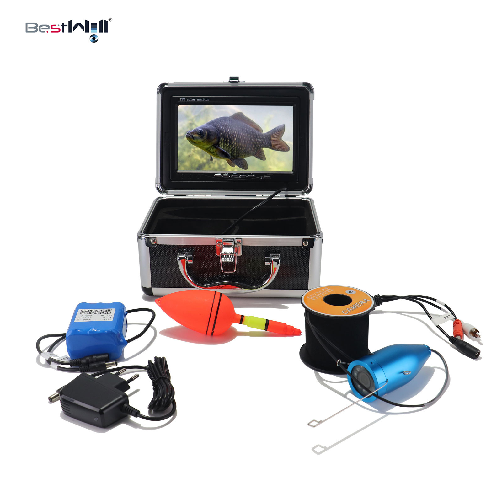 7 İnç IPS Ekran 15/20/30M 1000 - Underwater Fishing Camera incelemesi ve fiyatı