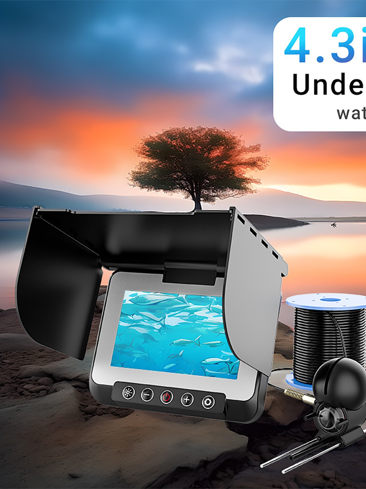 4.3 İnç HD Ekranlı Görsel Balı - Underwater Fishing Camera incelemesi ve fiyatı